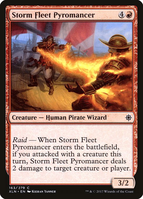 Storm Fleet Pyromancer card image