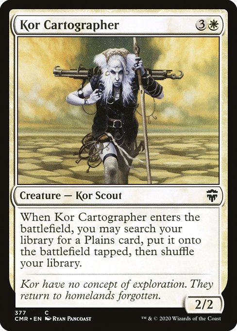 Kor Cartographer (Commander Legends #377)