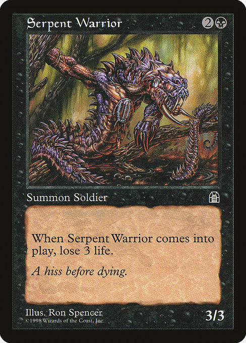 Serpent Warrior card image