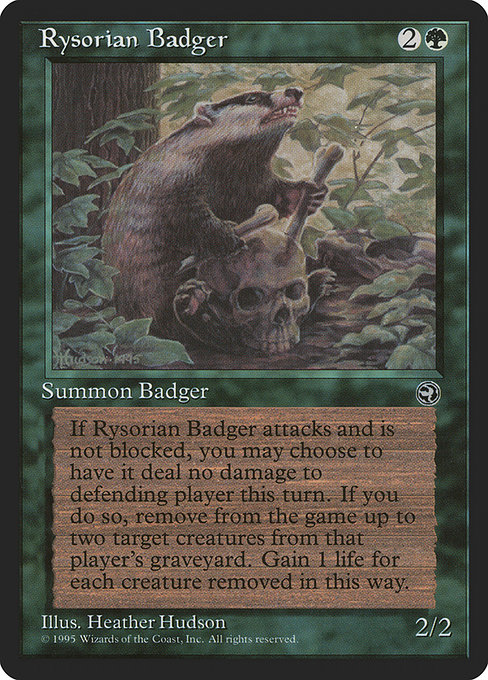 Rysorian Badger card image