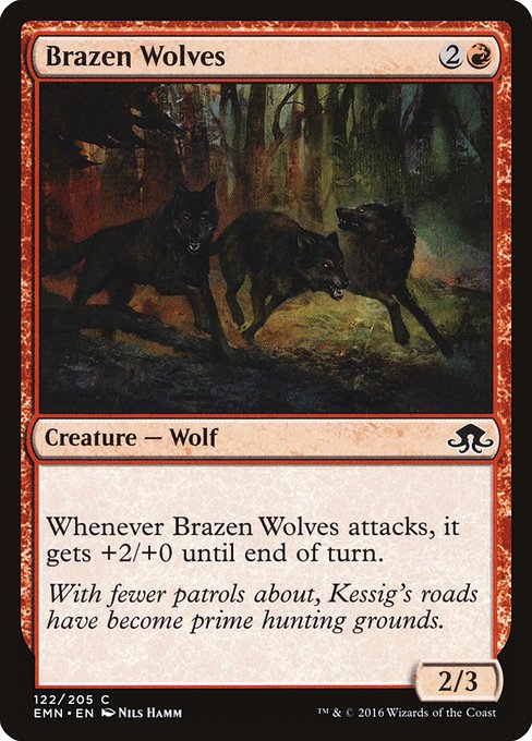 Brazen Wolves (Eldritch Moon #122)