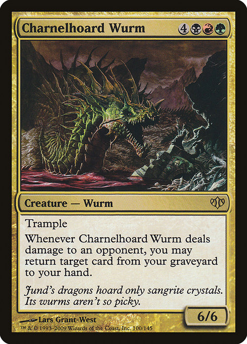 Charnelhoard Wurm (Conflux #100)
