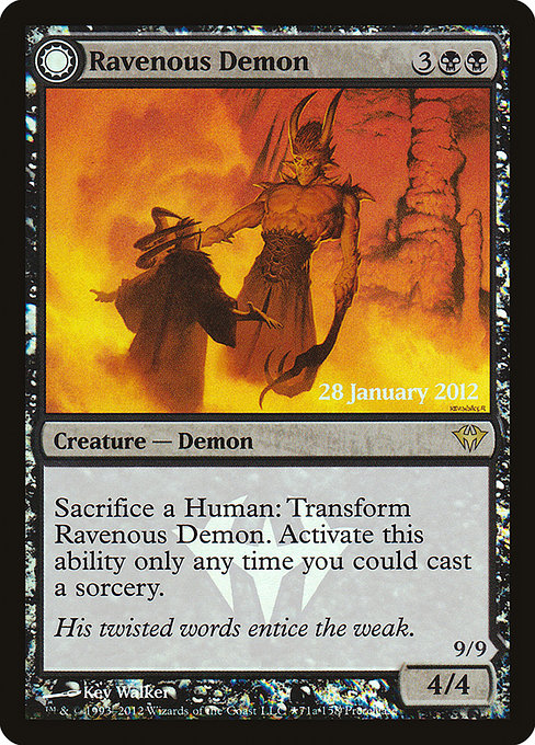 Ravenous Demon // Archdemon of Greed (PDKA)