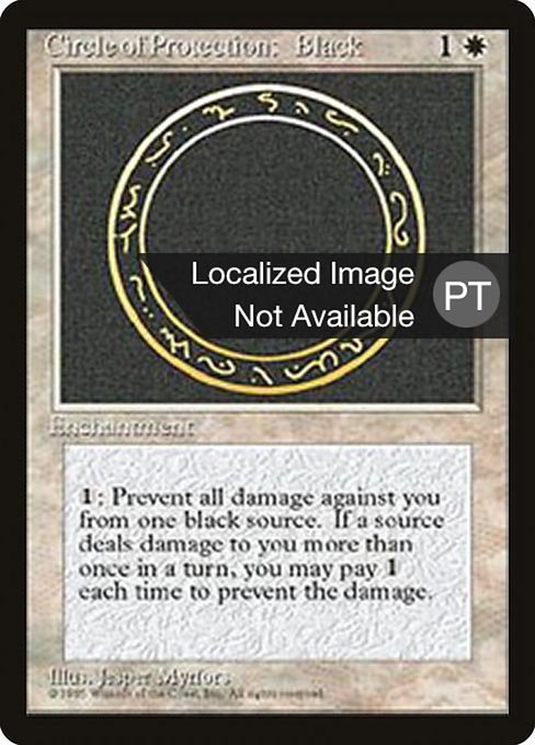 Circle of Protection: Black (Fourth Edition Foreign Black Border #14)