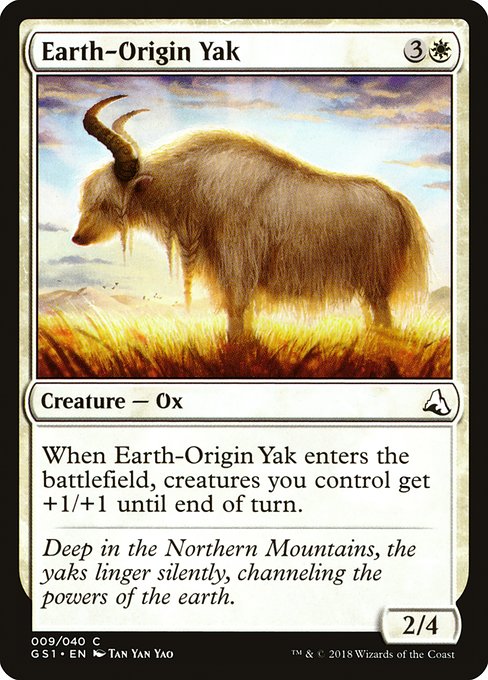 Earth-Origin Yak (GS1)