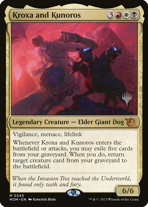 Kroxa and Kunoros (March of the Machine Promos #245p)