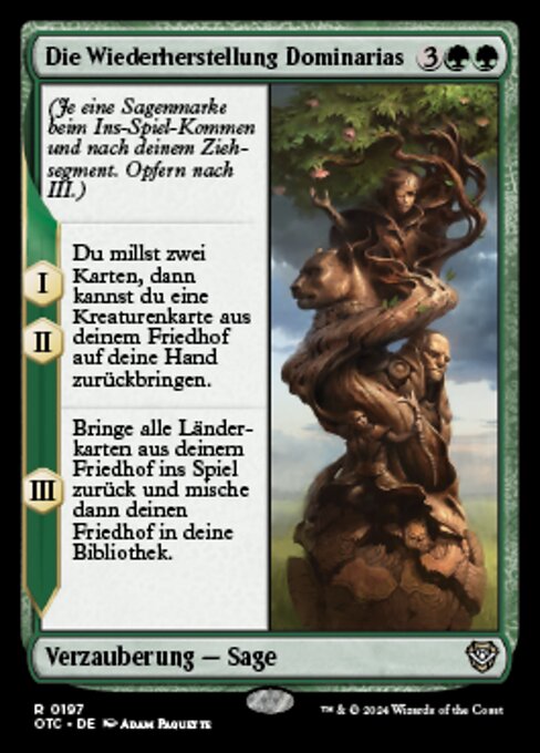 The Mending of Dominaria (Outlaws of Thunder Junction Commander #197)