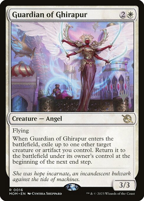 Guardian of Ghirapur (March of the Machine Promos #16p)