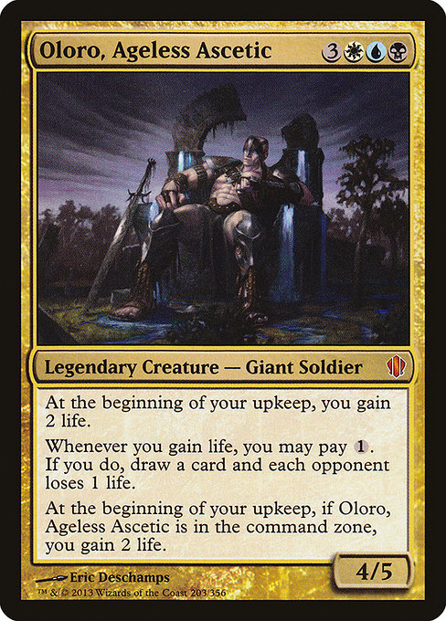 Oloro, Ageless Ascetic (Commander 2013 #203)