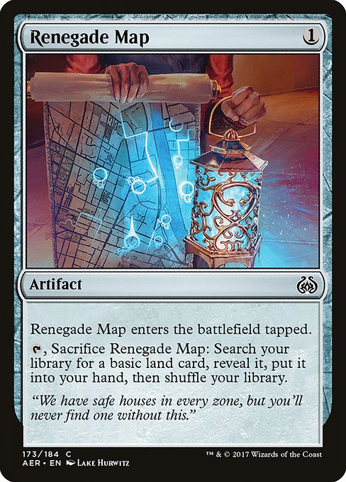 Renegade Map (Aether Revolt #173)