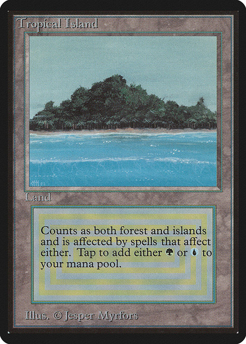 Tropical Island (Limited Edition Beta #284)