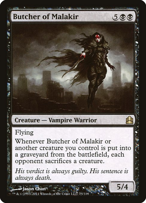 Butcher of Malakir (Commander 2011 #75)