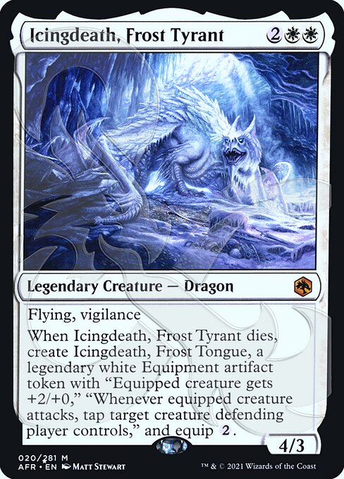Icingdeath, Frost Tyrant (Adventures in the Forgotten Realms Promos #20a)