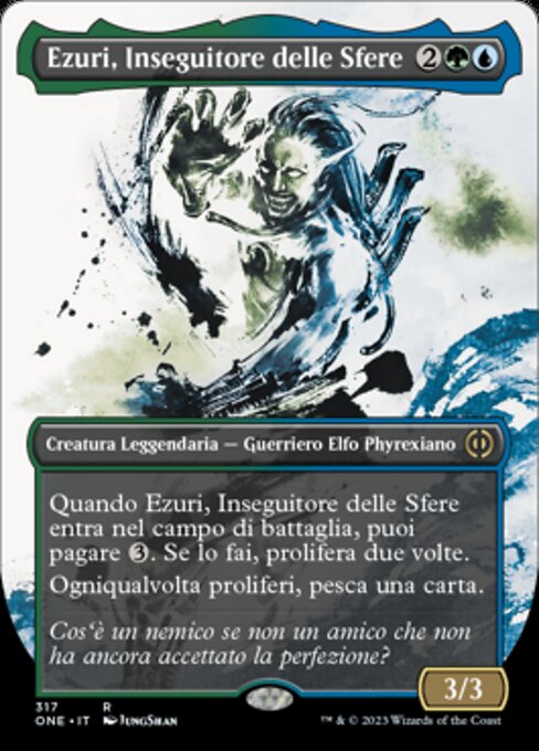 Ezuri, Stalker of Spheres (Phyrexia: All Will Be One #317)