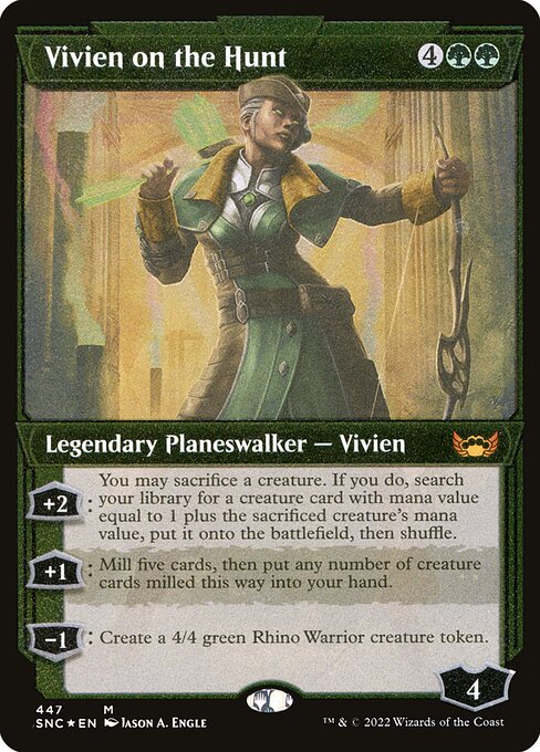 Vivien on the Hunt card image