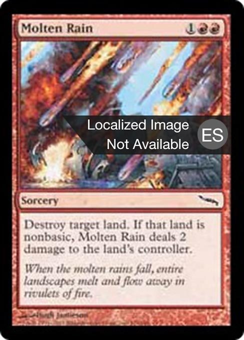 Molten Rain (Mirrodin #101)