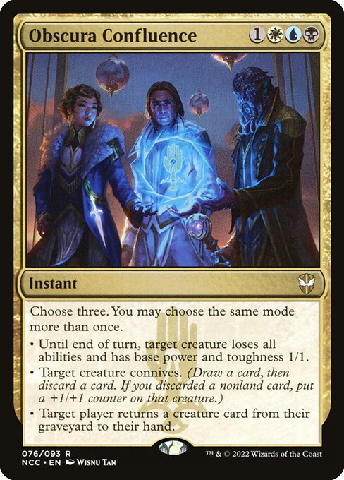 Obscura Confluence (New Capenna Commander #76)