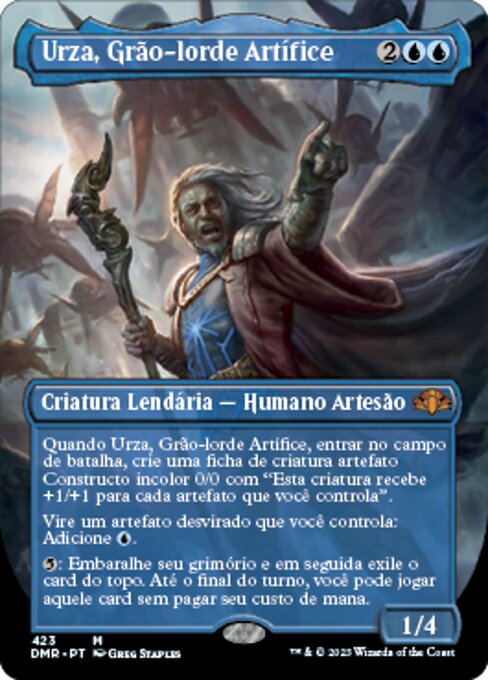 Urza, Lord High Artificer (Dominaria Remastered #423)
