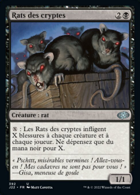 Crypt Rats (Jumpstart 2022 #392)
