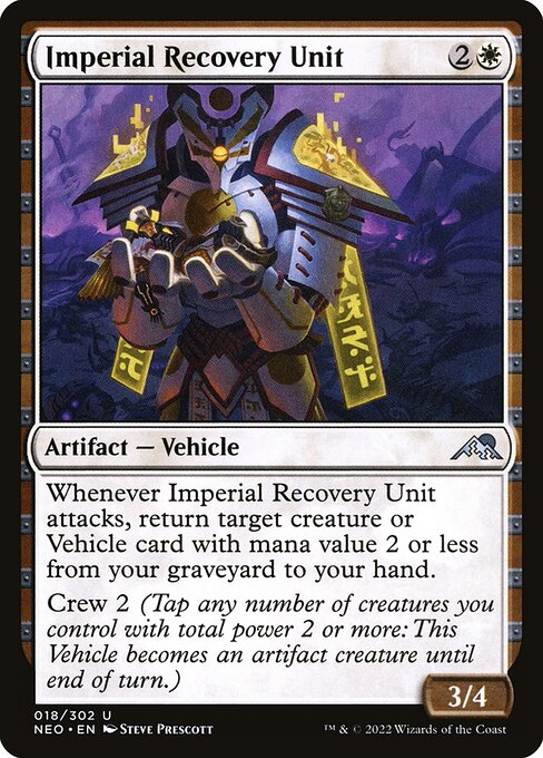 Imperial Recovery Unit (neo) 18 Imperial Recovery Unit (neo) 18