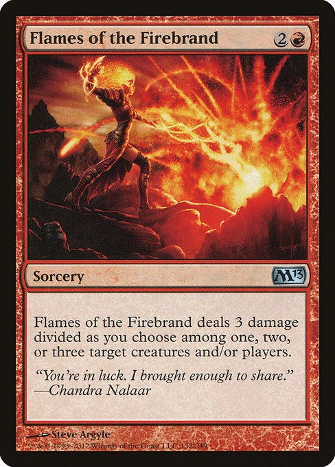 Flames of the Firebrand (Magic 2013 #132)
