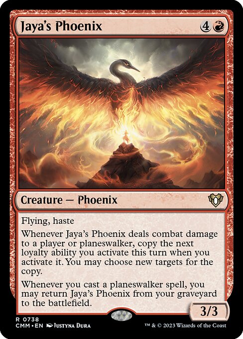 Jaya's Phoenix (Commander Masters #738)