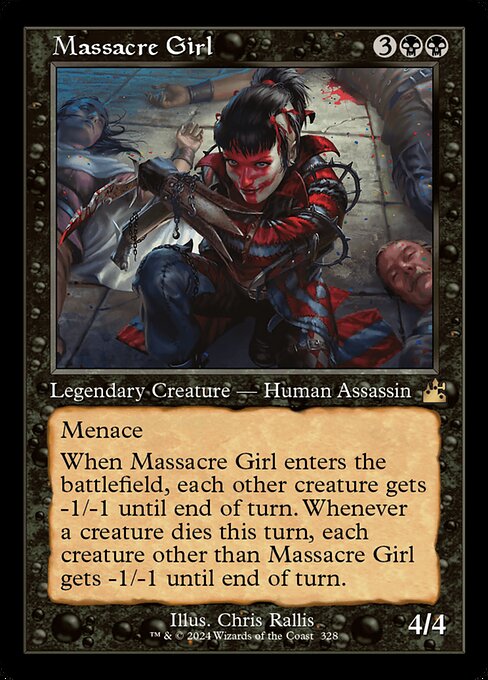 Massacre Girl (Retro Frame)