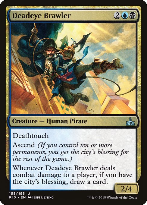 Deadeye Brawler (Rivals of Ixalan #155)