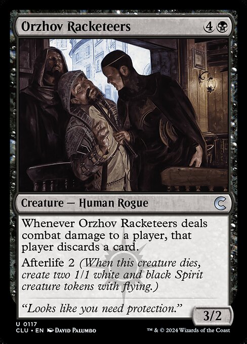 Orzhov Racketeers (Ravnica: Clue Edition #117)