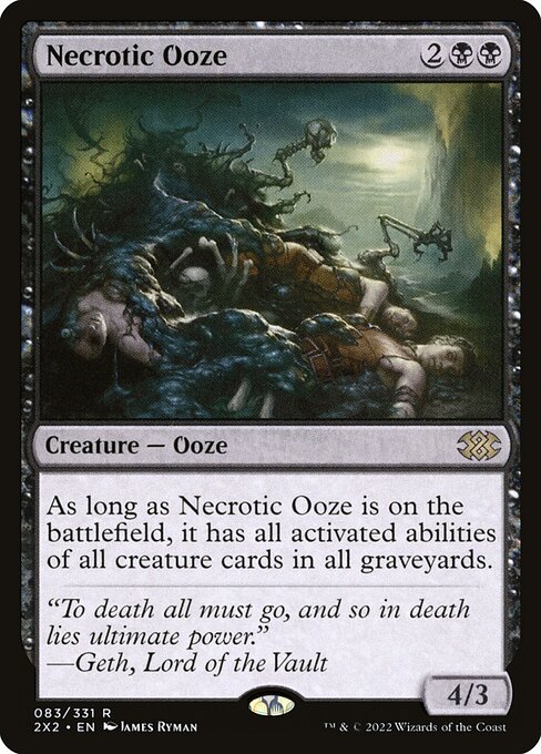 Necrotic Ooze (Double Masters 2022 #83)