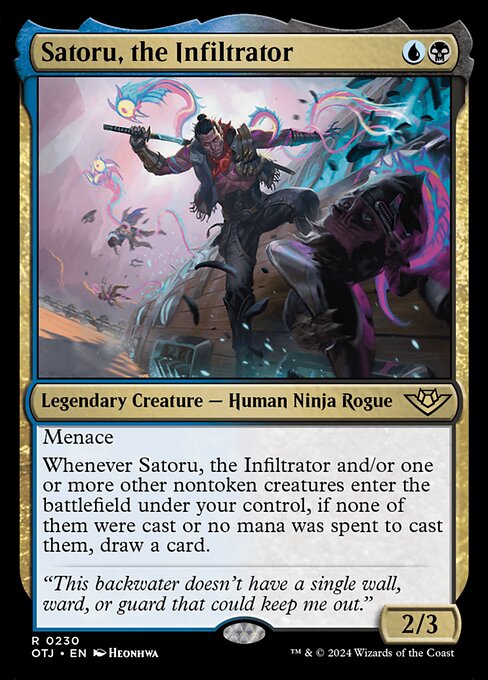 Satoru, the Infiltrator (otj) 230