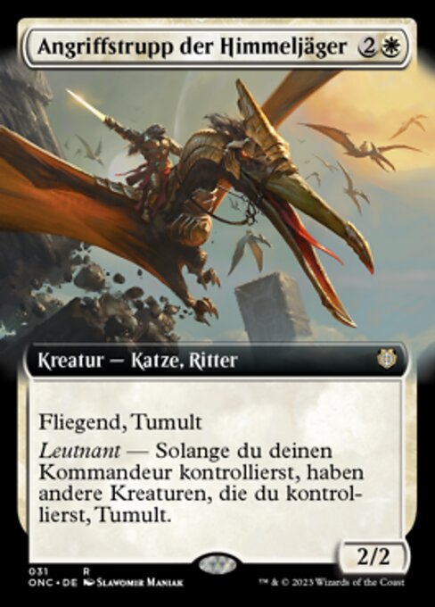 Skyhunter Strike Force (Phyrexia: All Will Be One Commander #31)