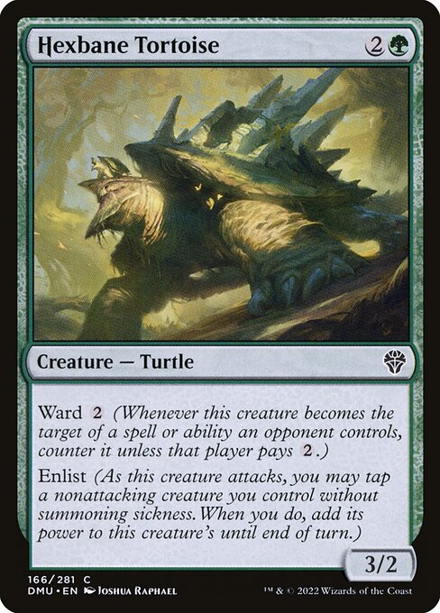 Hexbane Tortoise (Dominaria United #166)