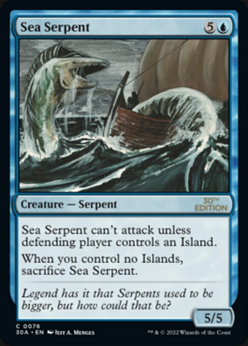 Sea Serpent (30th Anniversary Edition #76)