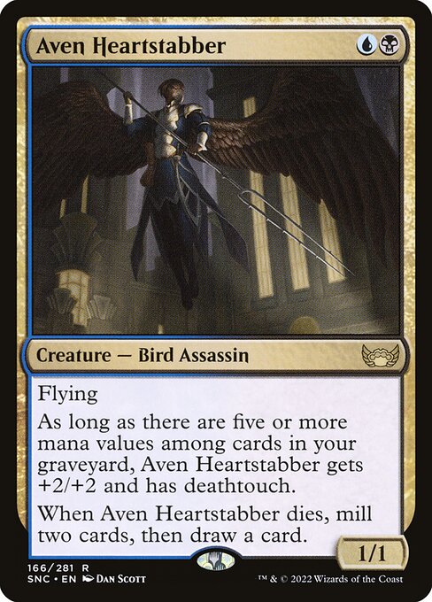 Aven Heartstabber (Streets of New Capenna #166)