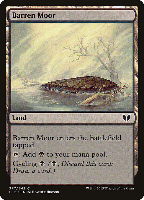 Barren Moor (Commander 2015 #277)