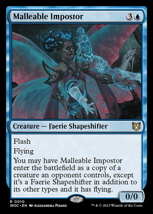 Malleable Impostor (Wilds of Eldraine Commander #10)