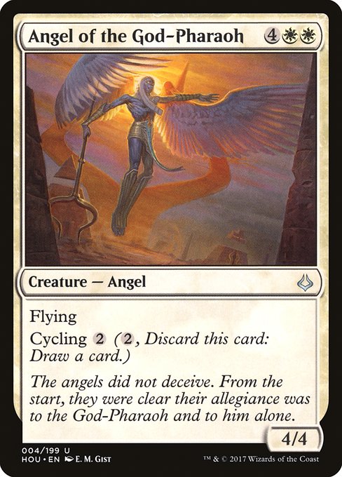 Ange du Dieu-Pharaon|Angel of the God-Pharaoh