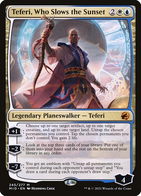 Teferi, Who Slows the Sunset (mid) 245