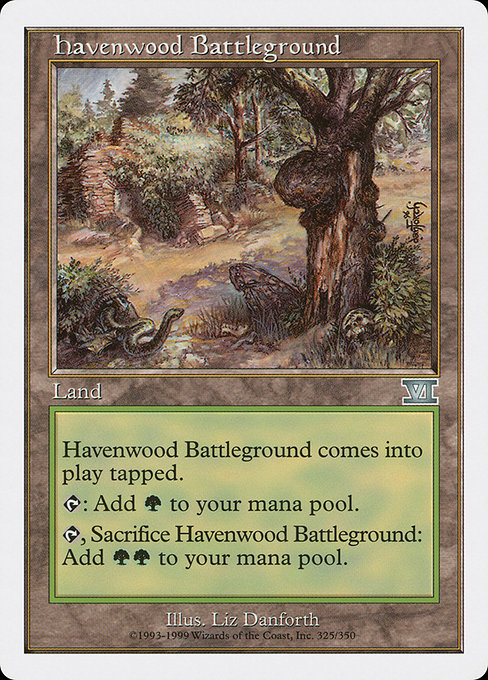 Havenwood Battleground (Classic Sixth Edition #325)