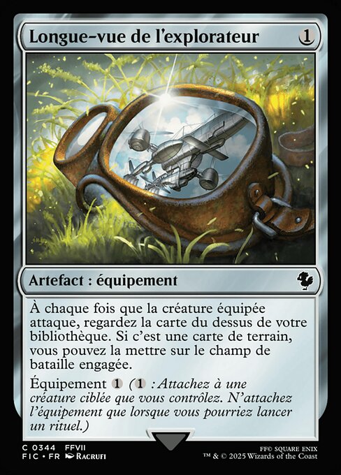 Longue-vue de l'explorateur