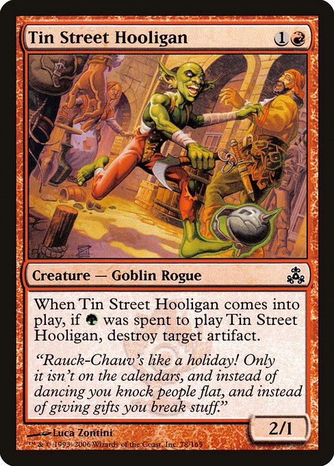 Tin Street Hooligan card image