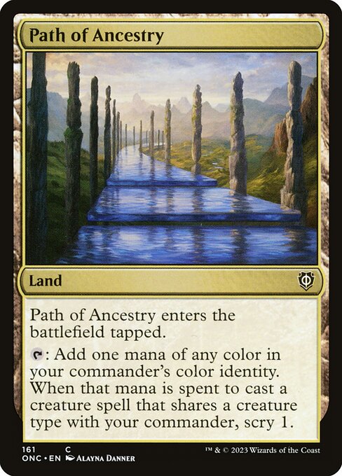 Path of Ancestry (Phyrexia: All Will Be One Commander #161)