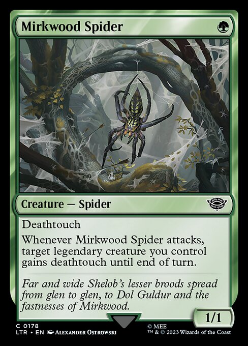 Mirkwood Spider (ltr) 178