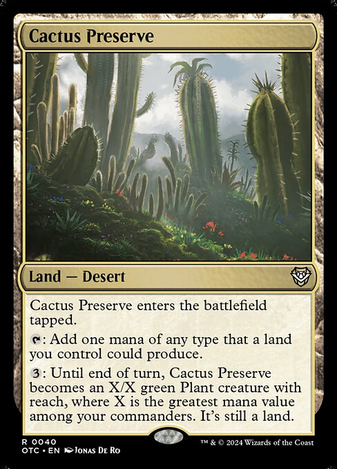 Cactus Preserve (otc) 40