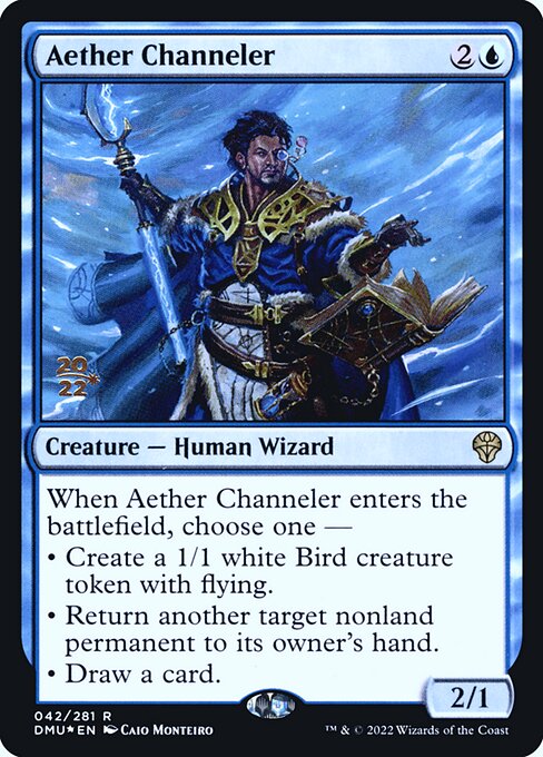 Aether Channeler (Dominaria United Promos #42s)