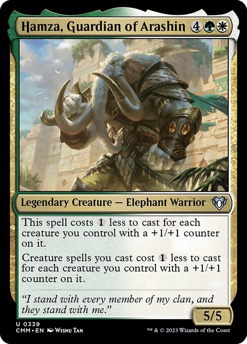 Hamza, Guardian of Arashin (Commander Masters #339)