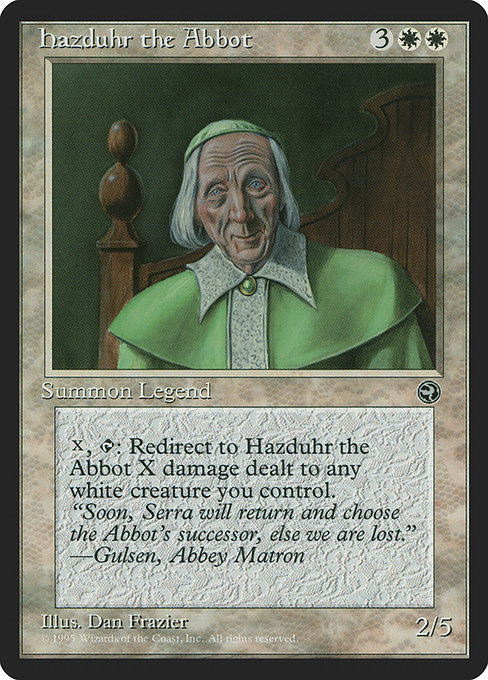 Abbé Hazduhr|Hazduhr the Abbot