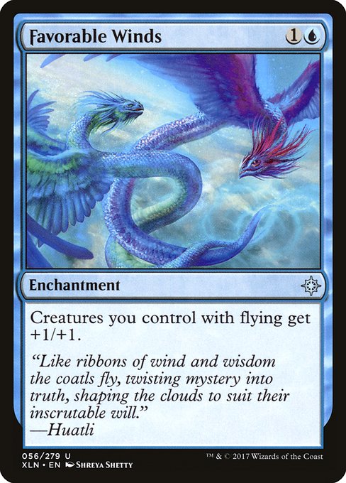 Favorable Winds card image