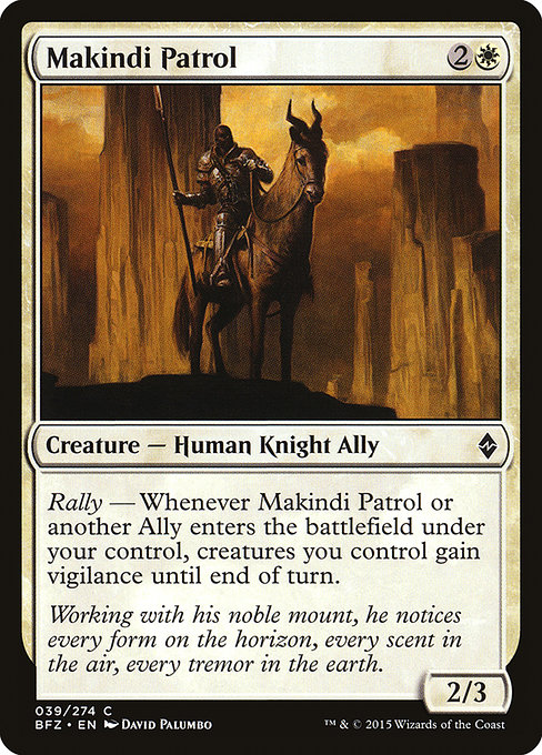 Makindi Patrol (Battle for Zendikar #39)